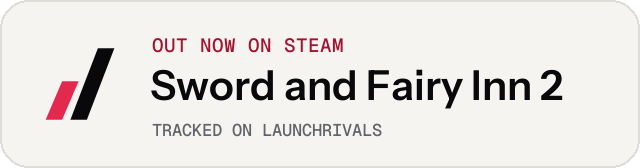 Light launch badge for Sword and Fairy Inn 2