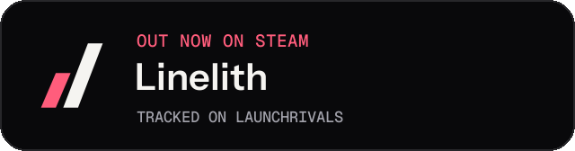 Dark launch badge for Linelith