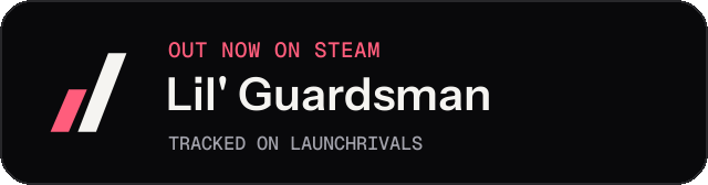 Dark launch badge for Lil' Guardsman