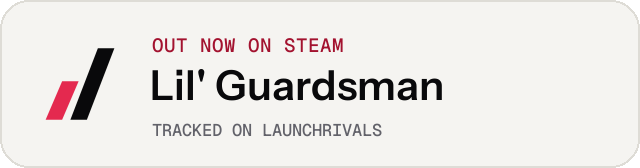 Light launch badge for Lil' Guardsman