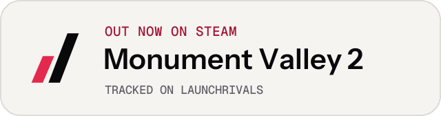 Light launch badge for Monument Valley 2