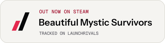 Light launch badge for Beautiful Mystic Survivors