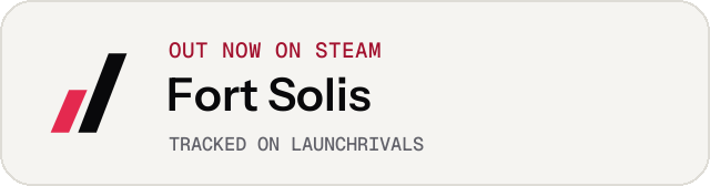 Light launch badge for Fort Solis
