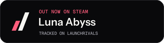 Dark launch badge for Luna Abyss