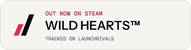 Light launch badge for WILD HEARTS™