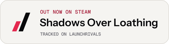 Light launch badge for Shadows Over Loathing
