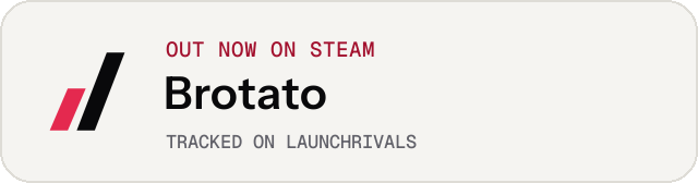 Light launch badge for Brotato