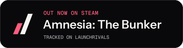 Dark launch badge for Amnesia: The Bunker