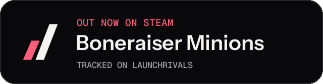 Dark launch badge for Boneraiser Minions