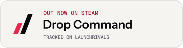 Light launch badge for Drop Command