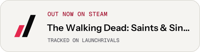 Light launch badge for The Walking Dead: Saints & Sinners - Chapter 2: Retribution