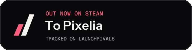 Dark launch badge for To Pixelia