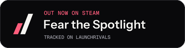 Dark launch badge for Fear the Spotlight