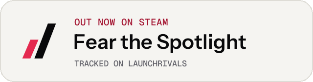 Light launch badge for Fear the Spotlight