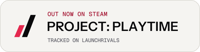 Light launch badge for PROJECT: PLAYTIME