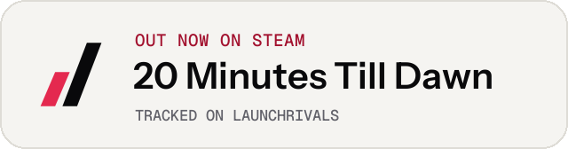 Light launch badge for 20 Minutes Till Dawn