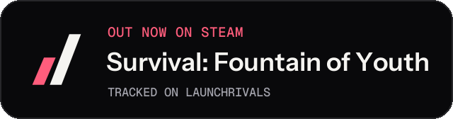 Dark launch badge for Survival: Fountain of Youth