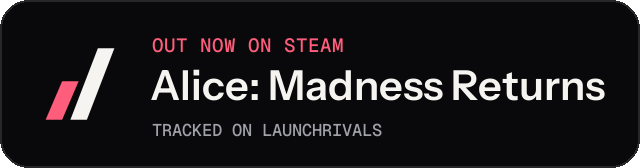 Dark launch badge for Alice: Madness Returns