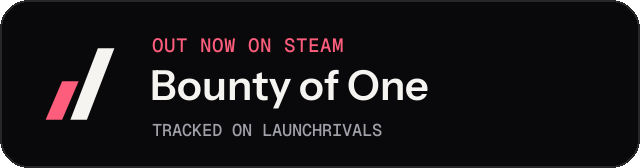 Dark launch badge for Bounty of One