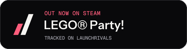 Dark launch badge for LEGO® Party!