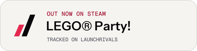 Light launch badge for LEGO® Party!