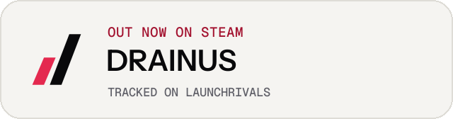 Light launch badge for DRAINUS