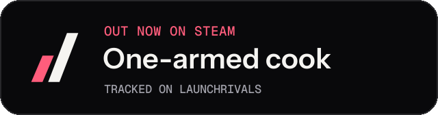 Dark launch badge for One-armed cook