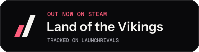 Dark launch badge for Land of the Vikings