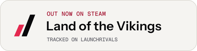 Light launch badge for Land of the Vikings