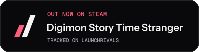 Dark launch badge for Digimon Story Time Stranger