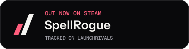 Dark launch badge for SpellRogue