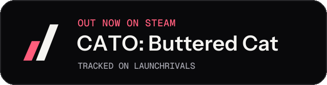 Dark launch badge for CATO: Buttered Cat