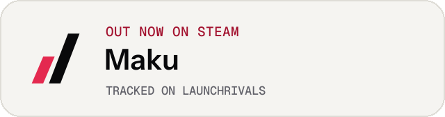 Light launch badge for Maku