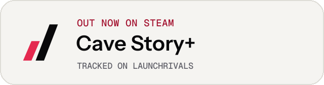 Light launch badge for Cave Story+