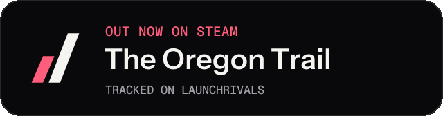 Dark launch badge for The Oregon Trail