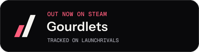 Dark launch badge for Gourdlets