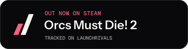 Dark launch badge for Orcs Must Die! 2