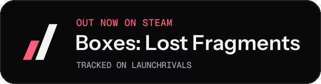 Dark launch badge for Boxes: Lost Fragments