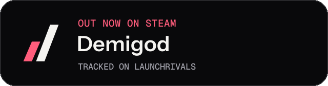 Dark launch badge for Demigod