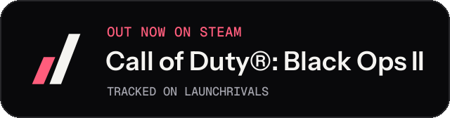 Dark launch badge for Call of Duty®: Black Ops II