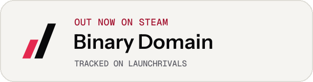 Light launch badge for Binary Domain