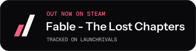 Dark launch badge for Fable - The Lost Chapters