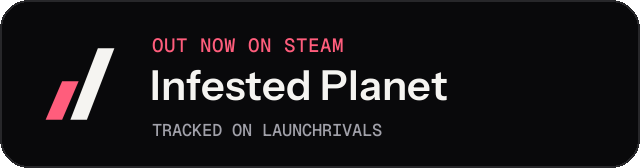Dark launch badge for Infested Planet