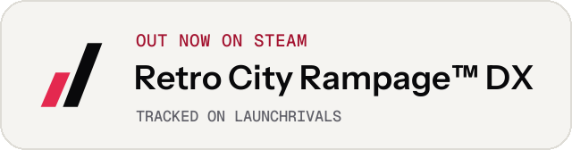 Light launch badge for Retro City Rampage™ DX