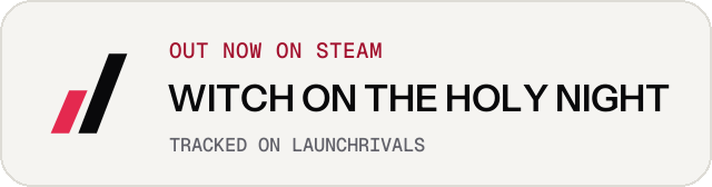 Light launch badge for WITCH ON THE HOLY NIGHT