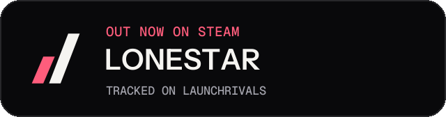 Dark launch badge for LONESTAR