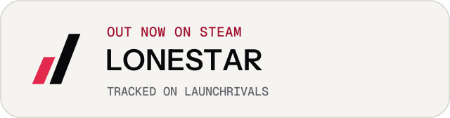Light launch badge for LONESTAR
