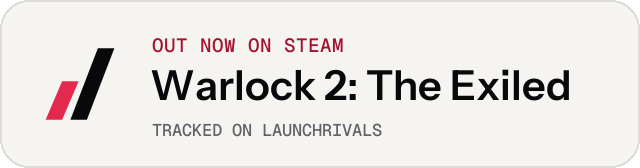 Light launch badge for Warlock 2: The Exiled