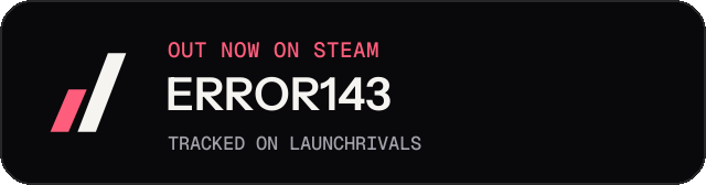 Dark launch badge for ERROR143