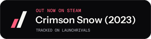 Dark launch badge for Crimson Snow (2023)